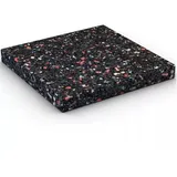 Karibu Unterleg-Pads 7 x 7 cm 0,8 cm Schwarz 264 Stück