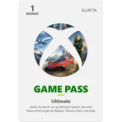 Microsoft Xbox Game Pass Ultimate 1 Monat Software
