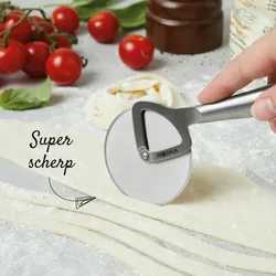Boska Pizzaschneider Copenhagen / Spülmaschinenfest / Roller / Wackelt nicht / Edelstahl / Leicht