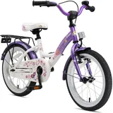 Bikestar Kinderrad 16 Zoll lila/weiß