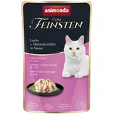 Animonda Katzenfutter nass mit Lachs + Hühnchenfilet in Sauce 18 x 50 g