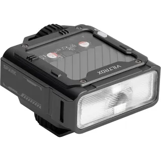 VILTROX Spark Z3 TTL Aufsteckblitz 26Ws 7 Stufen 1s Recycling GN16 Cyber Mech Design Mini-Blitz (Grau, für Nikon)