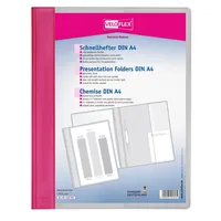 Veloflex Veloform Schnellhefter mit Einschubtasche, A4, pink 4741070