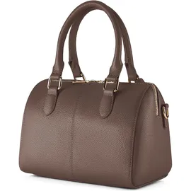 lazarotti Bologna Henkeltasche Leder Taupe