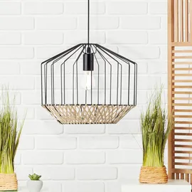 Brilliant Templo 1-flg. 37,0 cm schwarz/beige