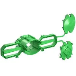 KAISER 1211-02 Betonbau, Prefix®-Wandauslassdose, 1-teilig, Einbauöffnung Ø 35 mm, Tiefe 91 mm mit Prefix®-Flügeln 121102  - 50 Stück