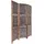 Homestyle4u Paravent Braun, 120x170 cm, 1247