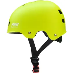 Speed Pedelec Fahrradhelm – NTA 8776 – Herren/Damen Flashy fluoreszierendes Neongrün LARGE / LEFT