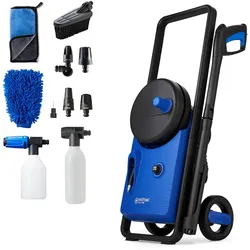 Nilfisk Hochdruckreiniger Core 140-6 PowerControl Premium Car Wash - 140 bar, Fahrzeugreinigung-Set