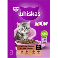 Whiskas Junior Klassische Auswahl in Sauce 48 x 85