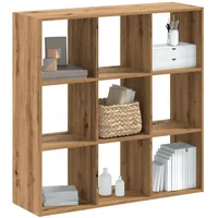 VidaXL Bücherregal 102 x 32 x 102 cm Braun