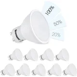 linovum 10 Stück fourSTEP Dim LED Lampe dimmbar 5W neutralweiß