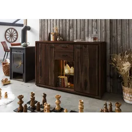 Wolf Möbel Highboard 145 x 40 x 101 cm Braun