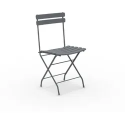 STEP - Klappbarer Outdoor Stuhl dunkelgrau