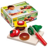 Erzi Schneidset Cheeseburger - Kaufladenzubehör - ab 3 Jahren | Gr.: onesize
