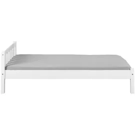 Interlink Jugendbett Vilmar 90 x 200 cm Kiefer massiv weiß