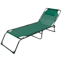 marbueno summer Marbueno Sonnenliege 190 x 58 x 27 cm Braun/Grün
