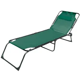 marbueno summer Marbueno Sonnenliege 190 x 58 x 27 cm Braun/Grün
