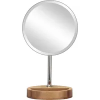 KLEINE WOLKE Kosmetikspiegel Timber Mirror Natur 17 cm