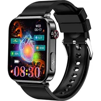 INF Smartwatch mit Herzfrequenz, Schlafmonitor, Schrittzähler IP68