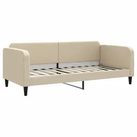 vidaXL Tagesbett 90 x 200 cm Creme