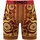 Psd Regal Snake Boxershorts Gelb / Rot / Beige L 3er Pack
