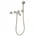 Hansgrohe AXOR 3-Loch Wannenarmatur Unterputz Brushed
