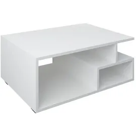 VCM Couchtisch Sulas Weiß , Maße ca. H. 40 x 50 cm -