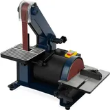 Band- und Tellerschleifer (300 Watt Elektromotor, 2950 U/min, inkl. 1 Schleifpad und 1 Schleifband)