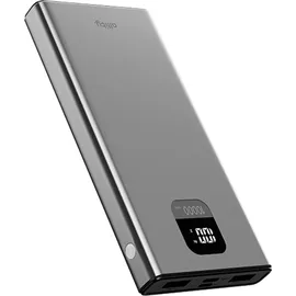 allity APB-100 Powerbank 10000 mAh Quick Charge, USB PD LiPo USB-C®, USB-A Grau