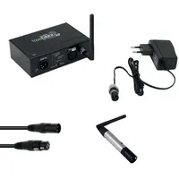 Eurolite Set freeDMX AP Wi-Fi Interface + QuickDMX Funksender + DMX Kabel