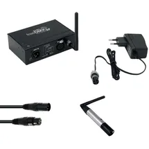 Eurolite Set freeDMX AP Wi-Fi Interface + QuickDMX Funksender + DMX Kabel