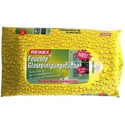 Feuchttuch Reinex Glasreinigungstücher feucht 30 Stück mit neuer Rezeptur und Nano-Effekt