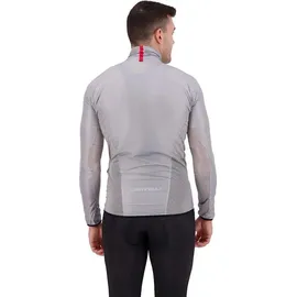 Castelli Aria Shell Jacket Men's silver/gray