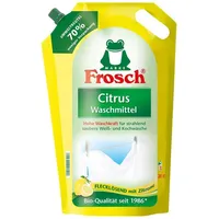 Frosch Voll-Waschmittel Citrus 1,8L mit weiss Kraft Formel (1er Pack)