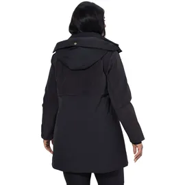 Ulla Popken Regenjacken Damen Schwarz 3XL-4XL