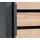 Westmann Mülltonnenbox Lacina 80 x 464 x 116 cm grau