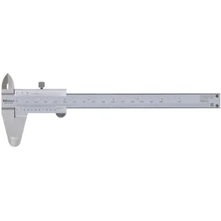 Mitutoyo Nonius Messschieber 0-150mm/0-6", 0,05mm, Metrisch/Inch