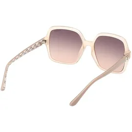 GUESS Gu7921 Damen-sonnenbrille Shiny Beige / Gradient Brown One Size