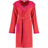 Esprit Bademantel Striped Hoody raspberry S