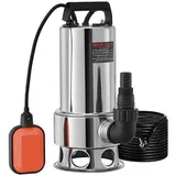 Vevor Tauchwasserpumpe 1300 W 20000 l/h mit 10 m Kabel und automatischem Schwimmerschalter