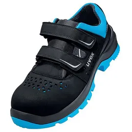 Uvex 2 xenovaÂ Sandalen S1 95539 schwarz, blau Weite 12 Größe 46 - - 46)