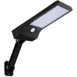 Luxula LED-Außenstrahler LXS0800120, IP44 wasserfest, 2,5 Watt / 300 Lumen, tageslichtweiß, Solar, Bewegungsmelder