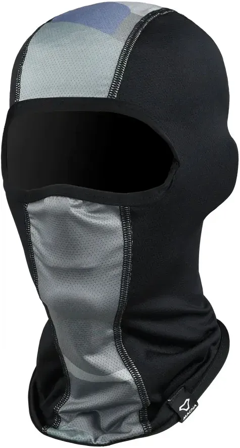 Macna Trance, Sturmhaube - Schwarz/Grün/Grau - Einheitsgröße