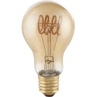 GLOBO Normallampe 11403F E27 4 Watt Edison Glas Lampe amber 200lm 2000K