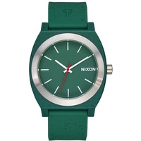 Nixon Herren Analog Quarz Uhr mit Silikon Armband A1361-5137-00