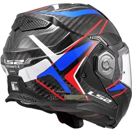 LS2 ADVANT X CARBON FUTURE II Gloss White/Blue