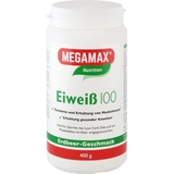 MEGAMAX Eiweiß 100 Erdbeer Pulver 400 g