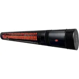 Eurom Terrassenheizer Golden 2000 Slim Infrarot 2000W Fernbedienung - Schwarz