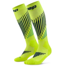 CEP Merino 3.0 Skisocken Lime/Blue III (39-42)
